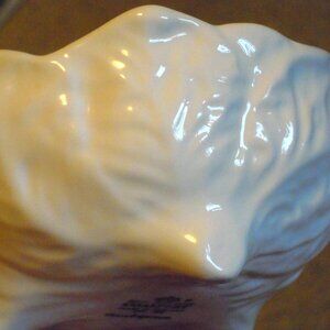 Coalport Countryware White 3-Footed Cabbage Small Bowl Dessert Fruit Salad